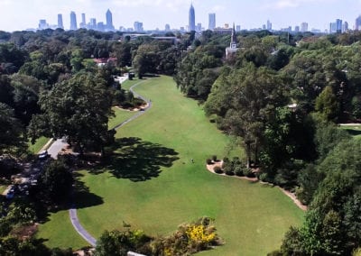 An Aerial View of Springdale Park